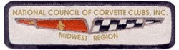 National Council of Corvette, Inc. - Midwest Region Logo